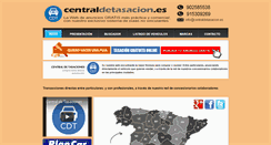 Desktop Screenshot of centraldetasacion.es