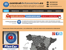 Tablet Screenshot of centraldetasacion.es